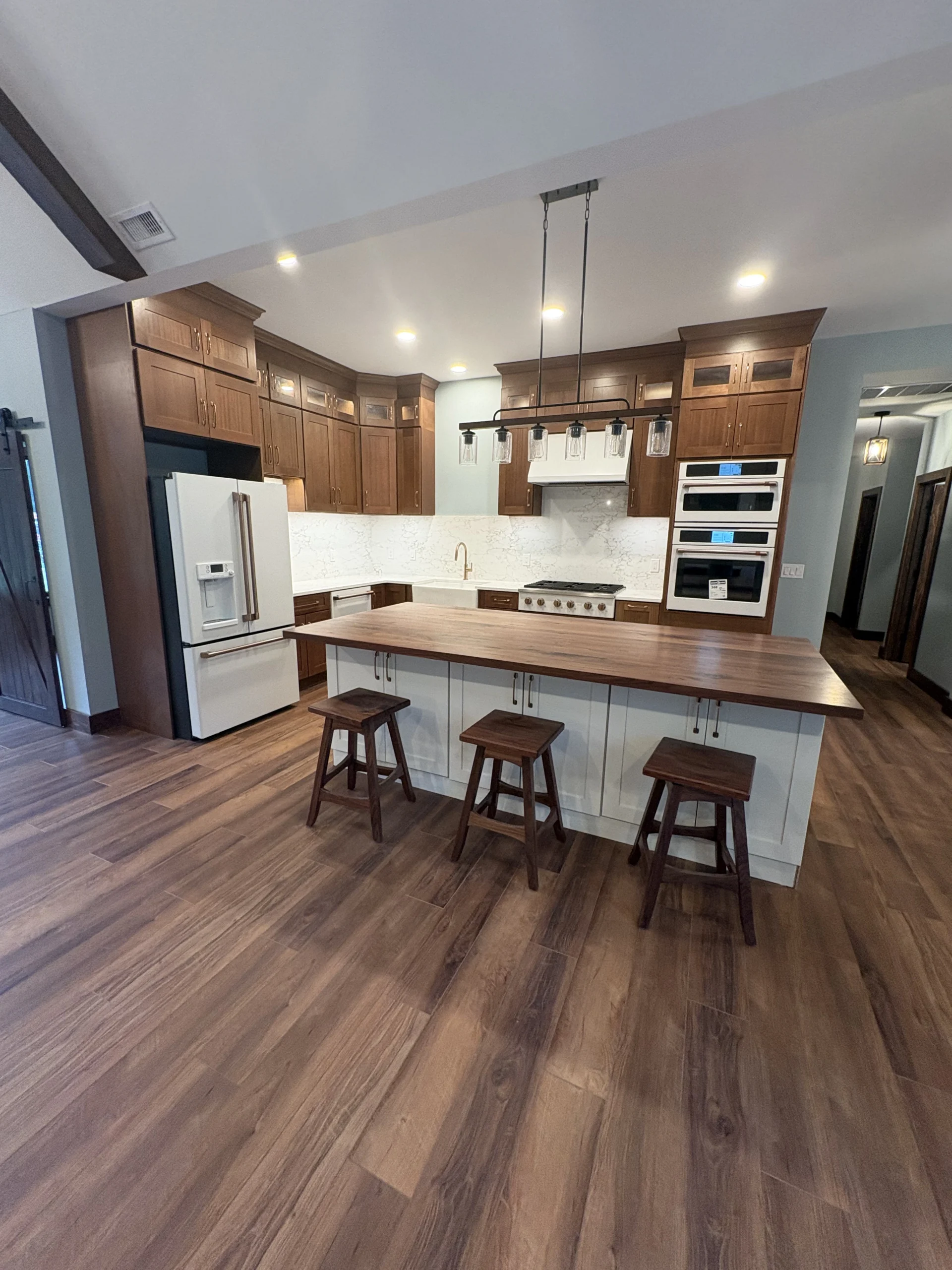 Fully custom kitchen completed in our latest home build