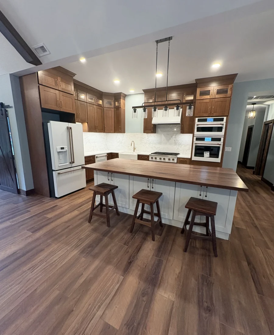 Fully custom kitchen completed in our latest home build